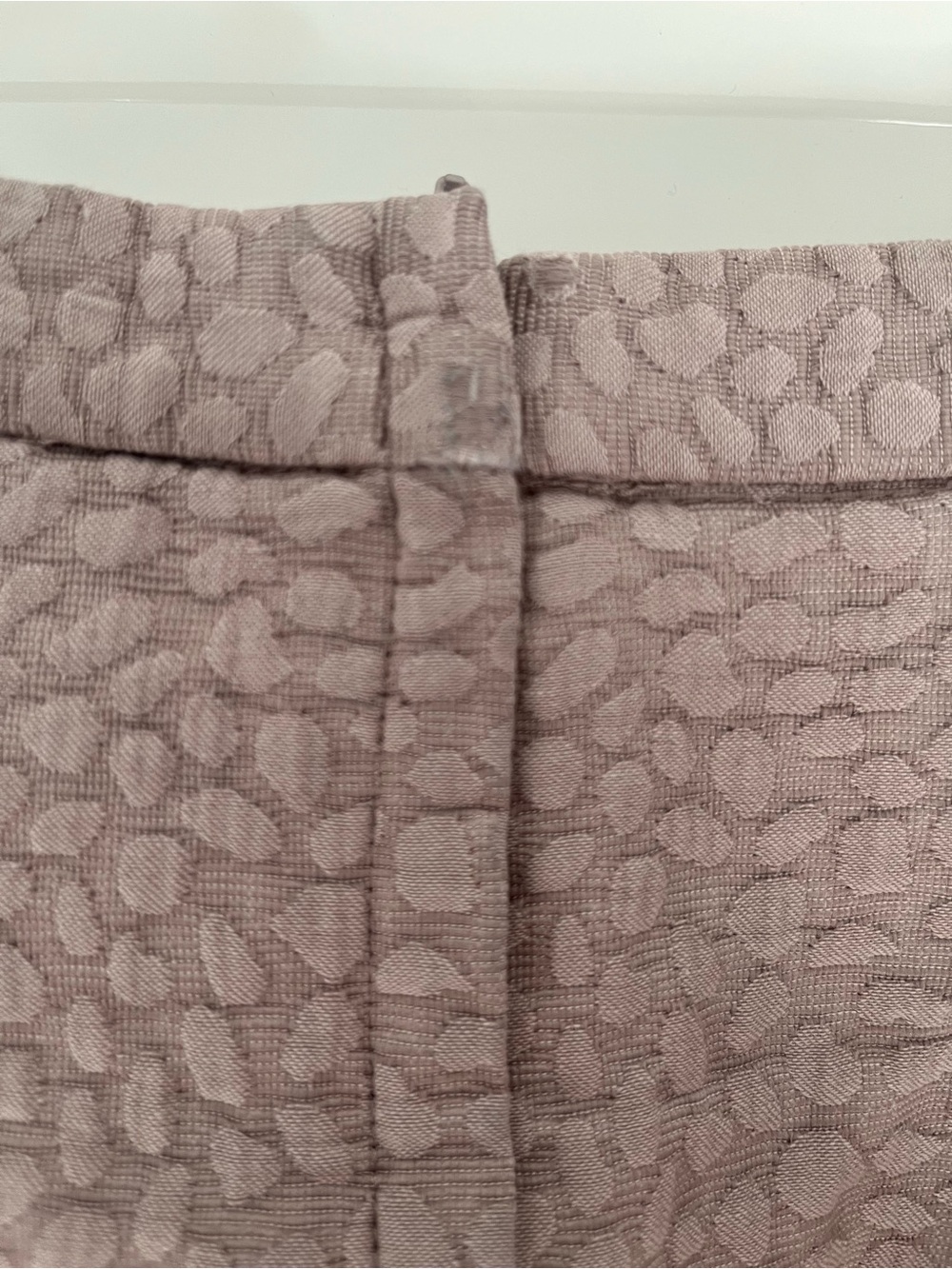 H&M Textured A-Line Midi Skirt in Mauve - Picture 11 of 11